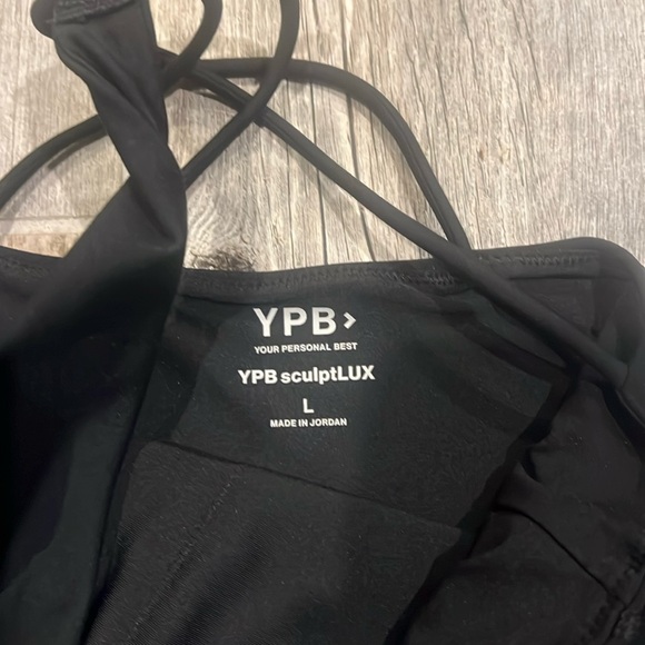 Abercrombie & Fitch YPB SculptLux One Shoulder Strappy Back Sports Bra Workout - Picture 4 of 8